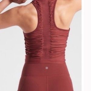 Athleta Rust Crop Top